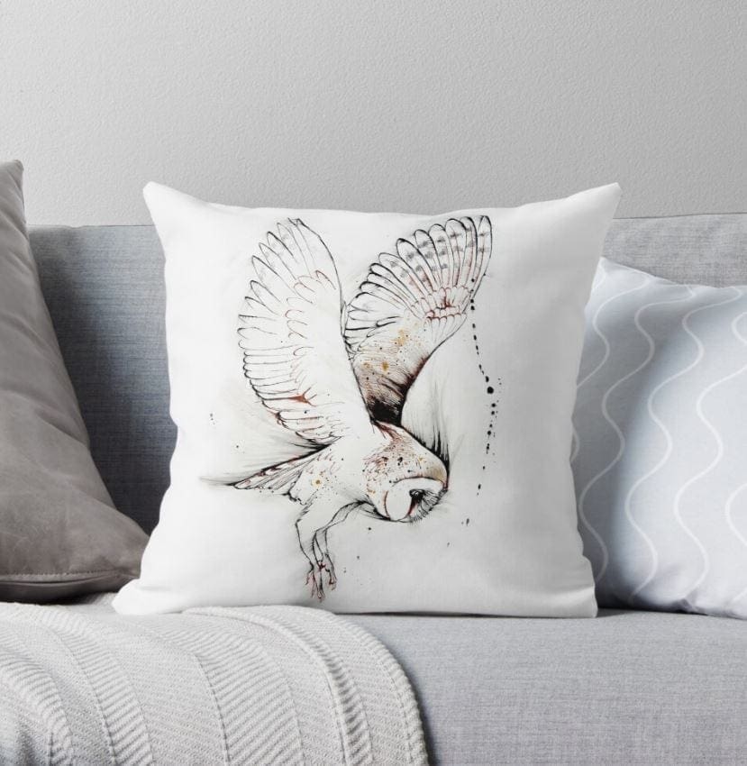 owl cushion cover design